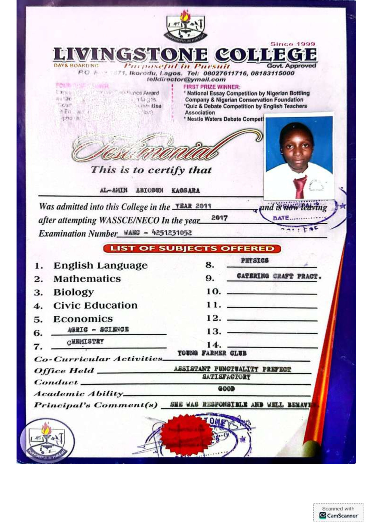 Document Page 1